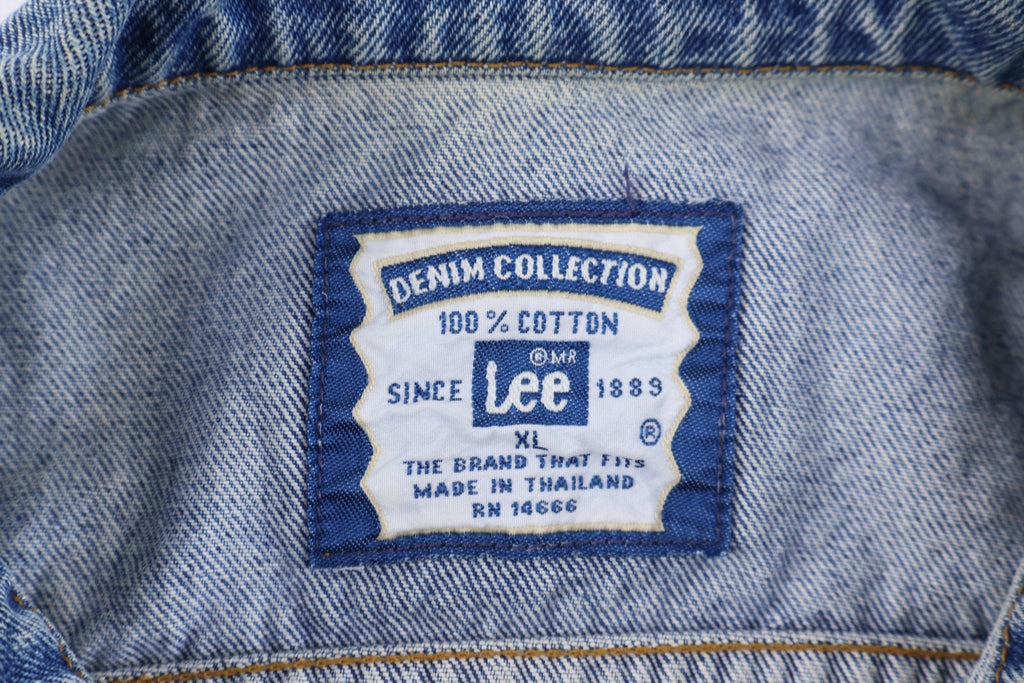 90's Java Program Logo Denim Jacket product image 4