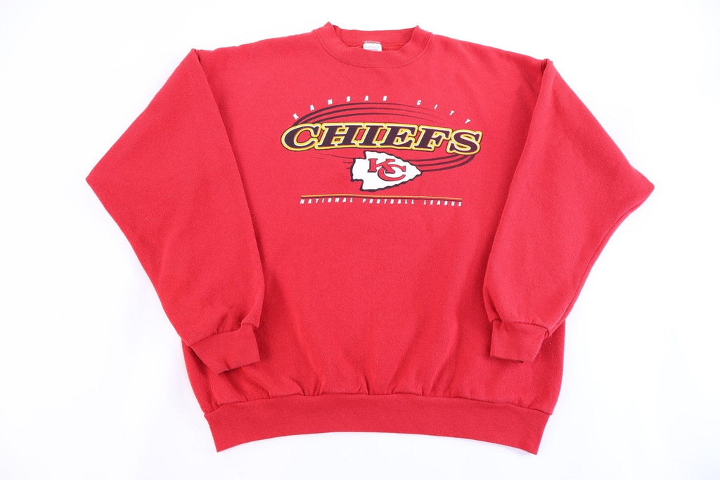90's Kansas City Chiefs Football Sweatshirt product image 1