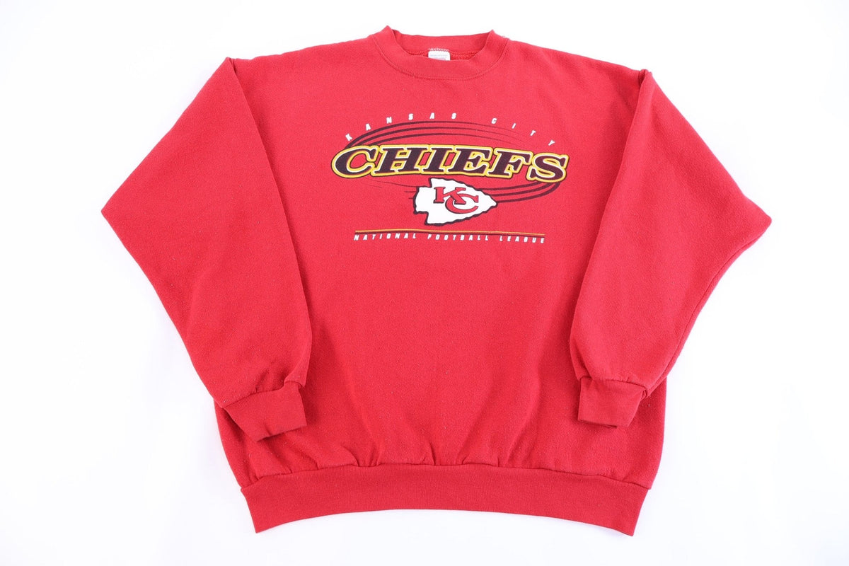90's Kansas City Chiefs Football Sweatshirt product image 1