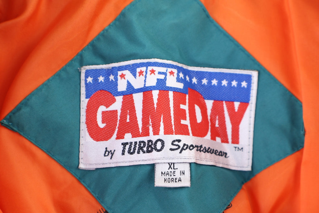 90's Miami Dolphins Football Full Zip Jacket product image 3