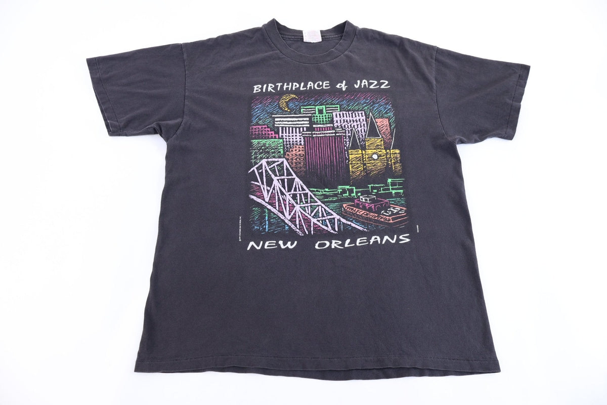 90's New Orleans Birthplace of Jazz T-shirt product image 1