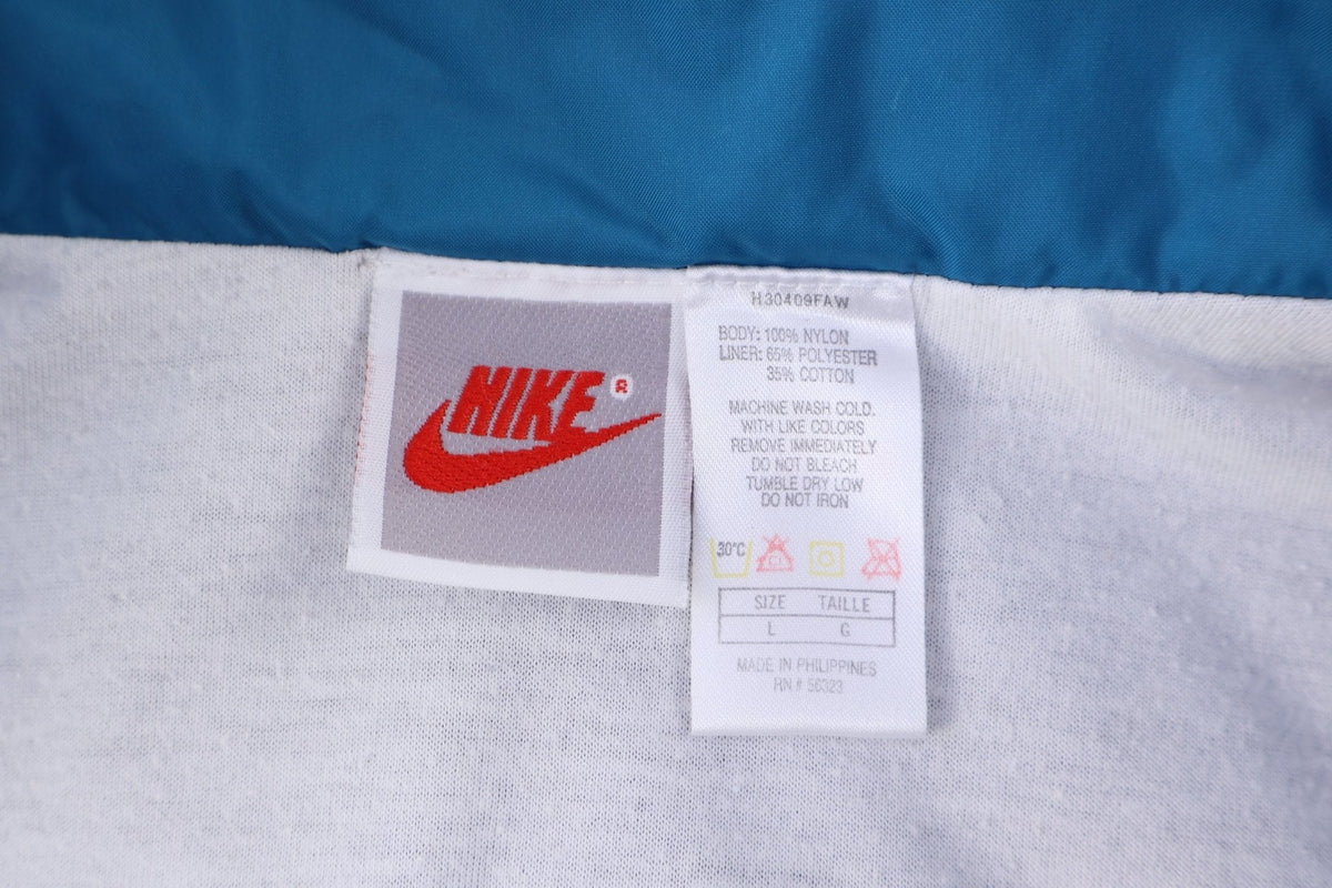 90's Nike Embroidered Logo Multicolor Full Zip Jacket product image 3