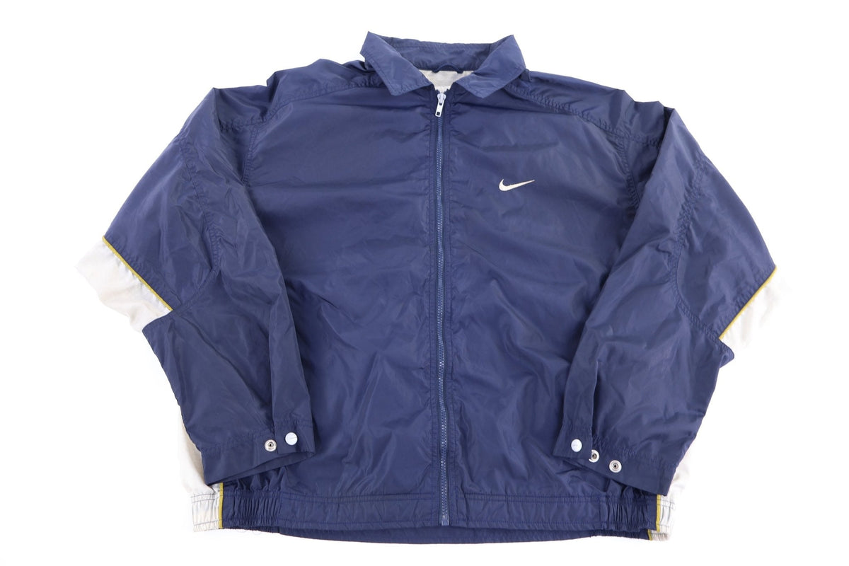 90's Nike Embroidered Logo Multicolor Full Zip Windbreaker product image 1