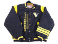 90's Nutmeg Pittsburgh Penguins Football Bomber Jacket product image 1