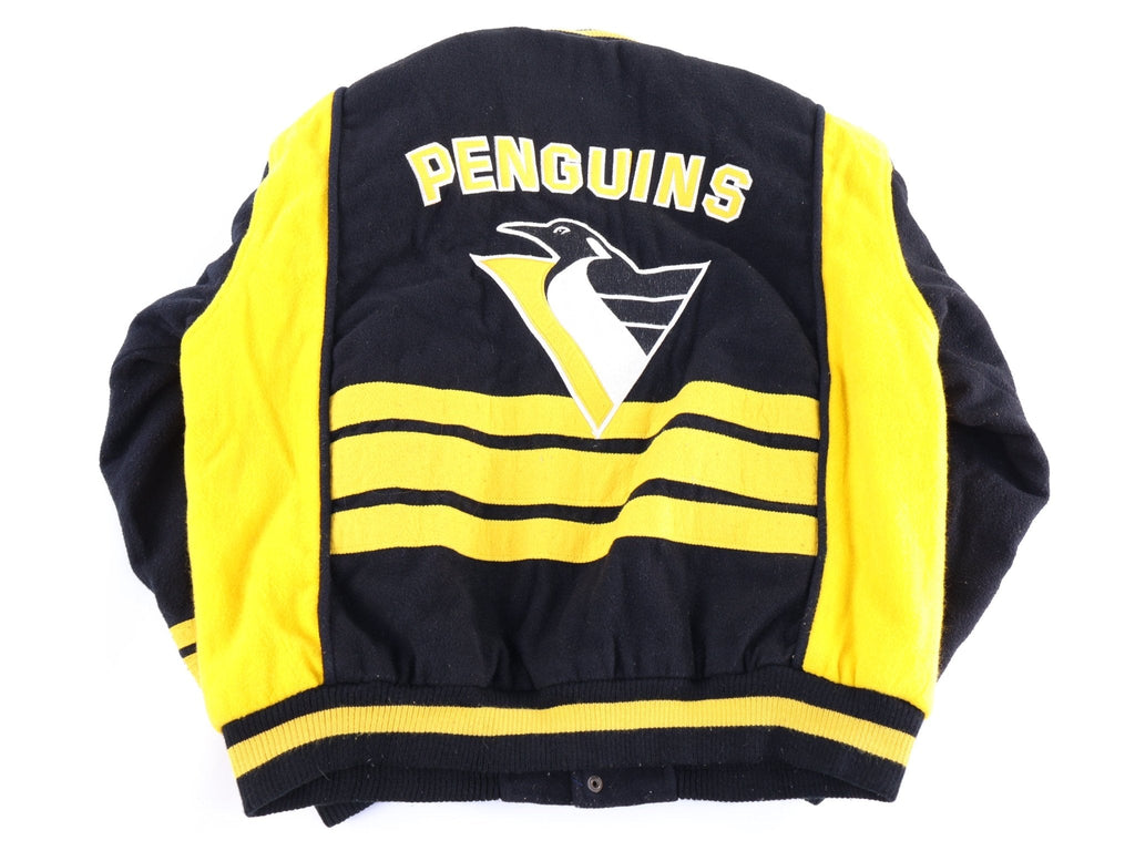 90's Nutmeg Pittsburgh Penguins Football Bomber Jacket product image 2