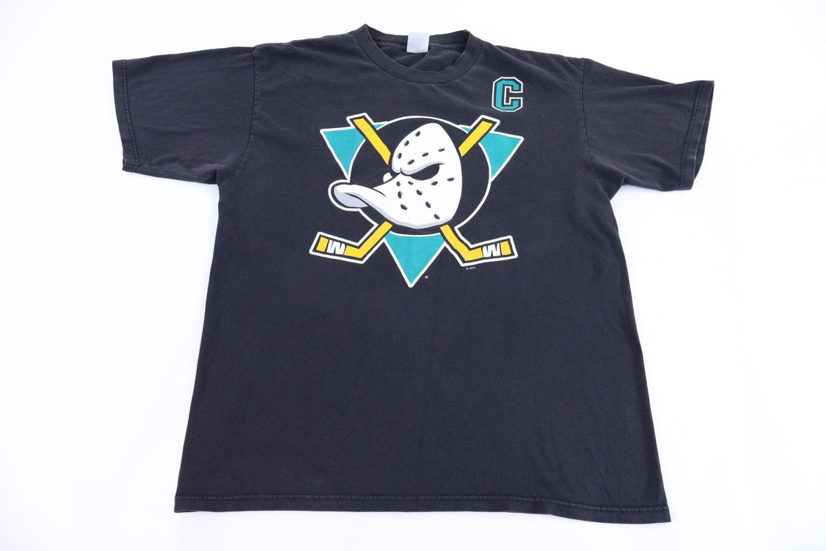 90's Paul Kariya Anaheim Mighty Ducks Hockey T-shirt product image 1