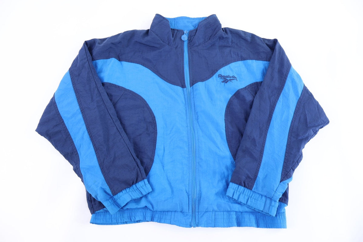 90's Reebok Embroidered Logo Full Zip Windbreaker product image 1
