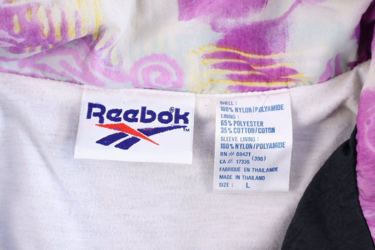 90's Reebok Embroidered Logo Full Zip Windbreaker product image 3