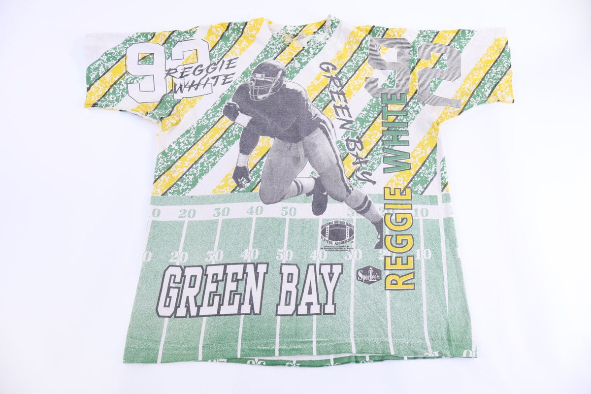 90's Reggie White Green Bay Packers Football T-shirt product image 1