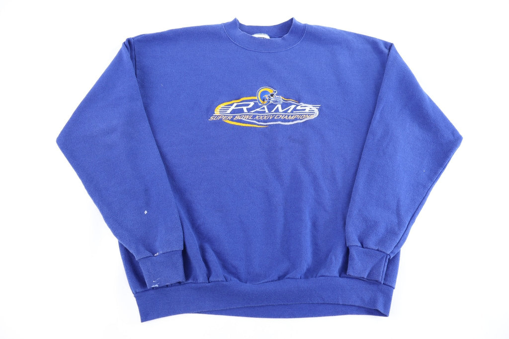 90's St. Louis Rams Football Embroidered Sweatshirt product image 1