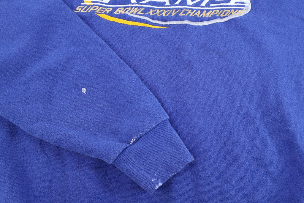 90's St. Louis Rams Football Embroidered Sweatshirt product image 3
