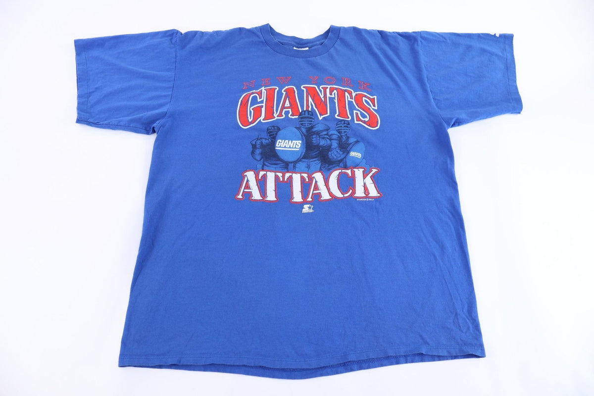 90's Starter New York Giants Football T-shirt product image 1