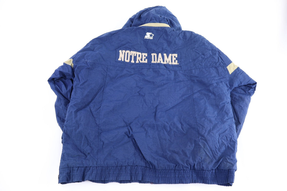 90's Starter University of Notre Dame Full Zip Jacket product image 2