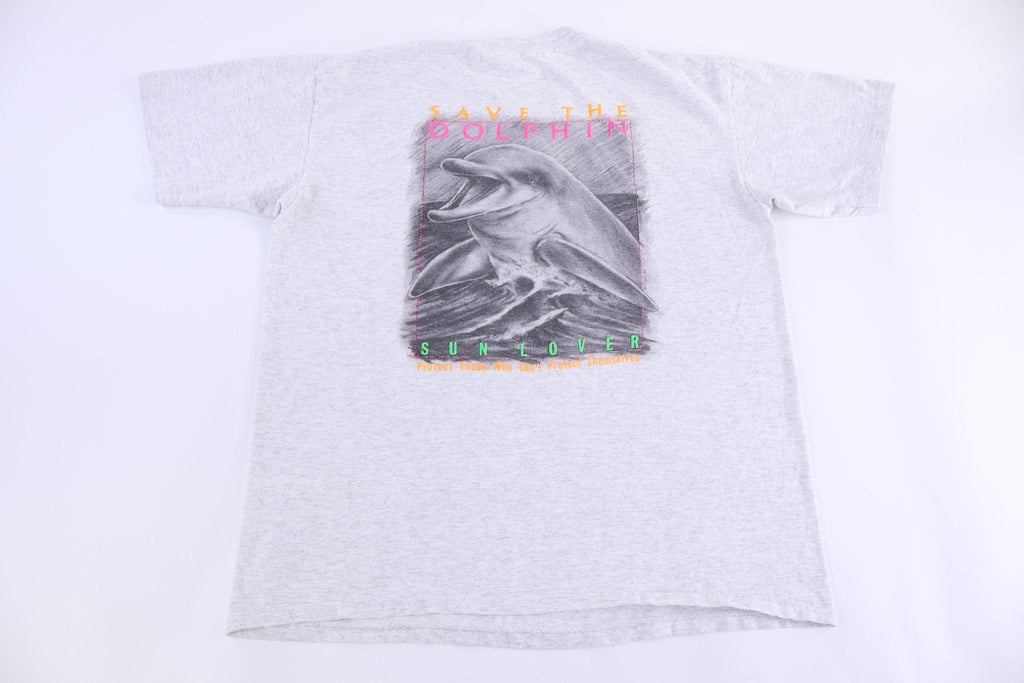 90's Sun Lover Save The Dolphins T-shirt product image 1