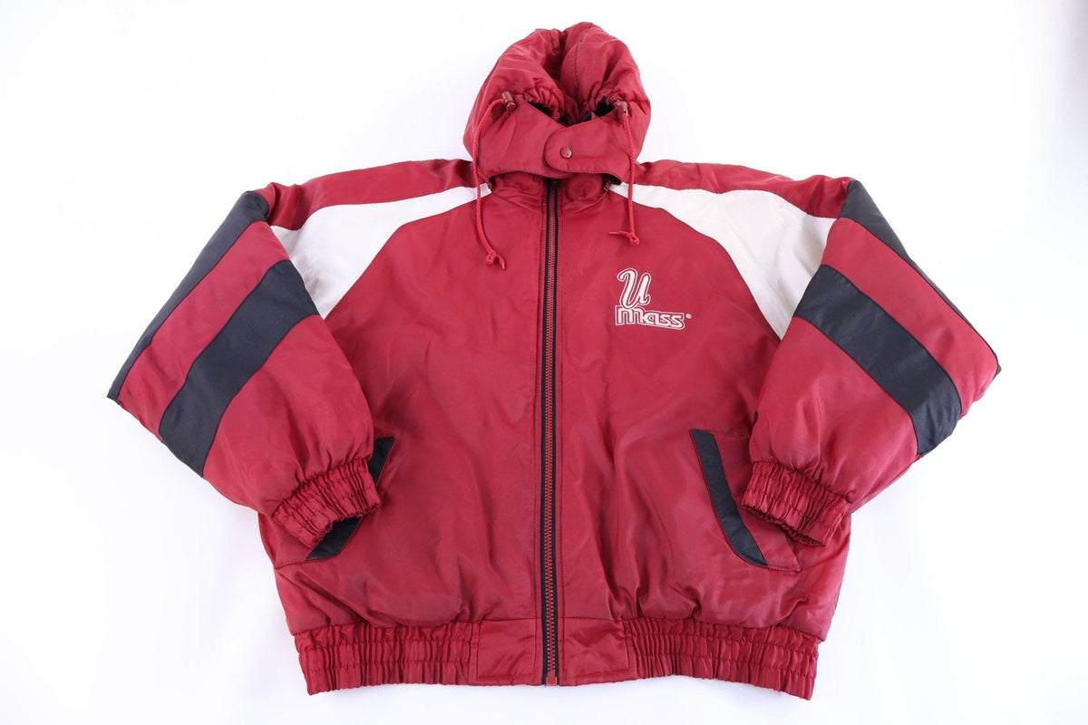 90's University of Massachusetts Minutemen Puffer Jacket product image 1