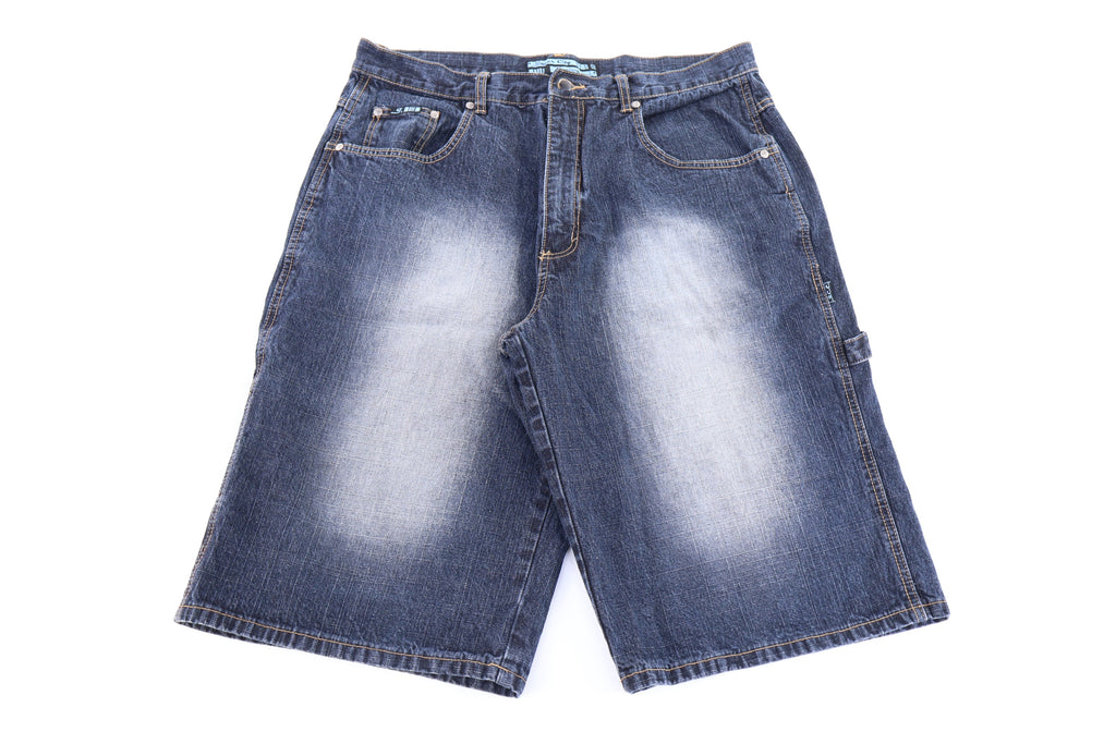 Y2K Inch City Energy Dark Wash Denim Shorts product image 2