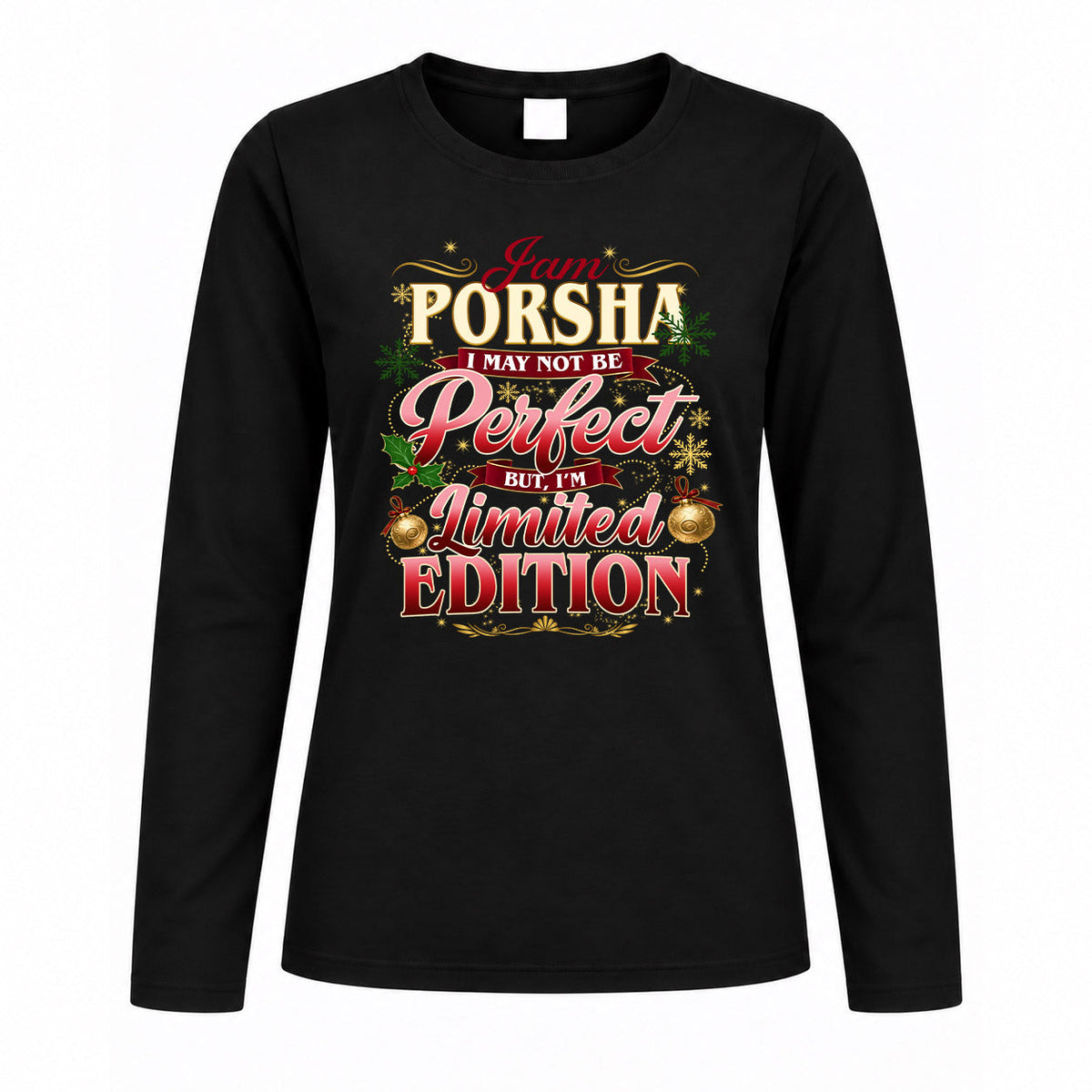 PORSHA KTT-TT43 Personalized Funny Quote Apparel product image 4