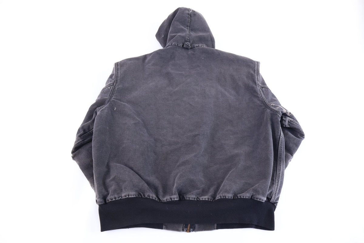 Carhartt Logo Patch Black Full Zip Jacket product image 2