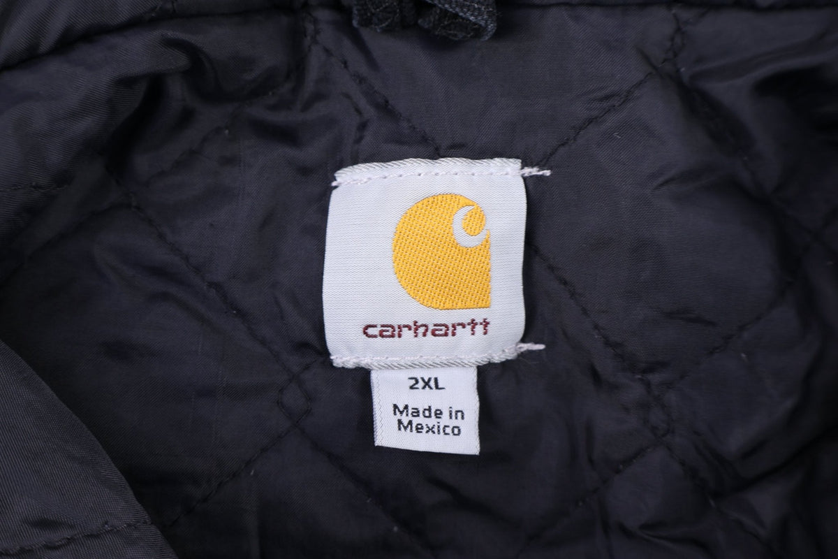 Carhartt Logo Patch Black Full Zip Jacket product image 3