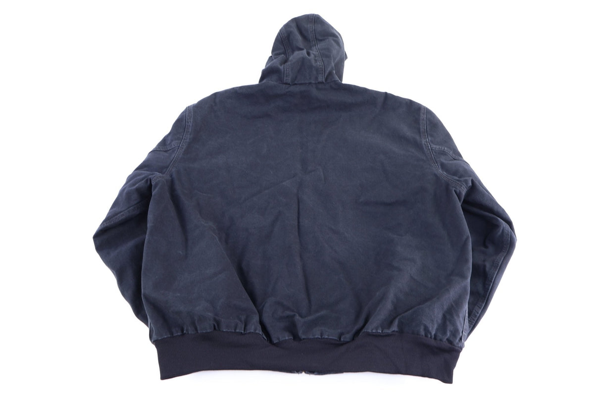 Carhartt Logo Patch Black Full Zip Jacket product image 2