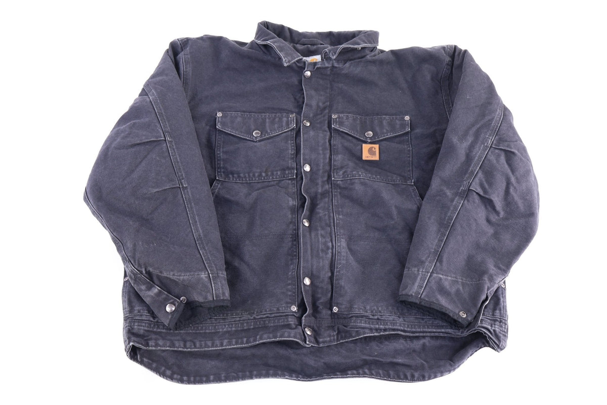 Carhartt Logo Patch Black Full Zip Jacket product image 1