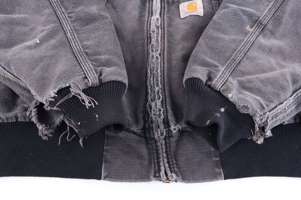 Carhartt Logo Patch Black Full Zip Jacket product image 4