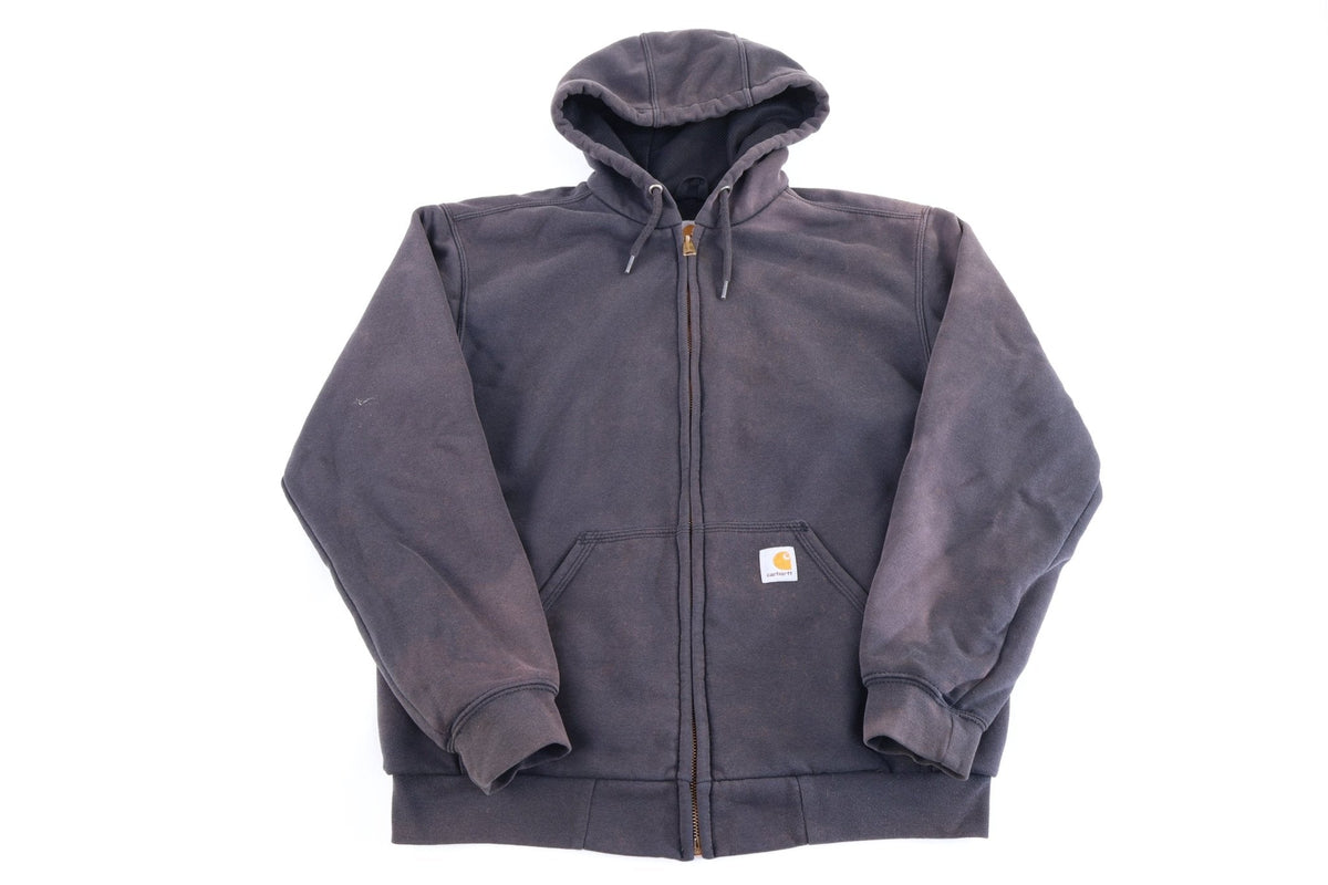 Carhartt Logo Patch Black Full Zip Jacket product image 1