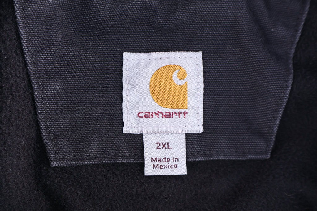Carhartt Logo Patch Black Full Zip Jacket product image 3