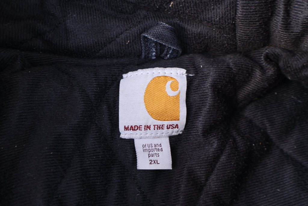 Carhartt Logo Patch Black Full Zip Jacket product image 3