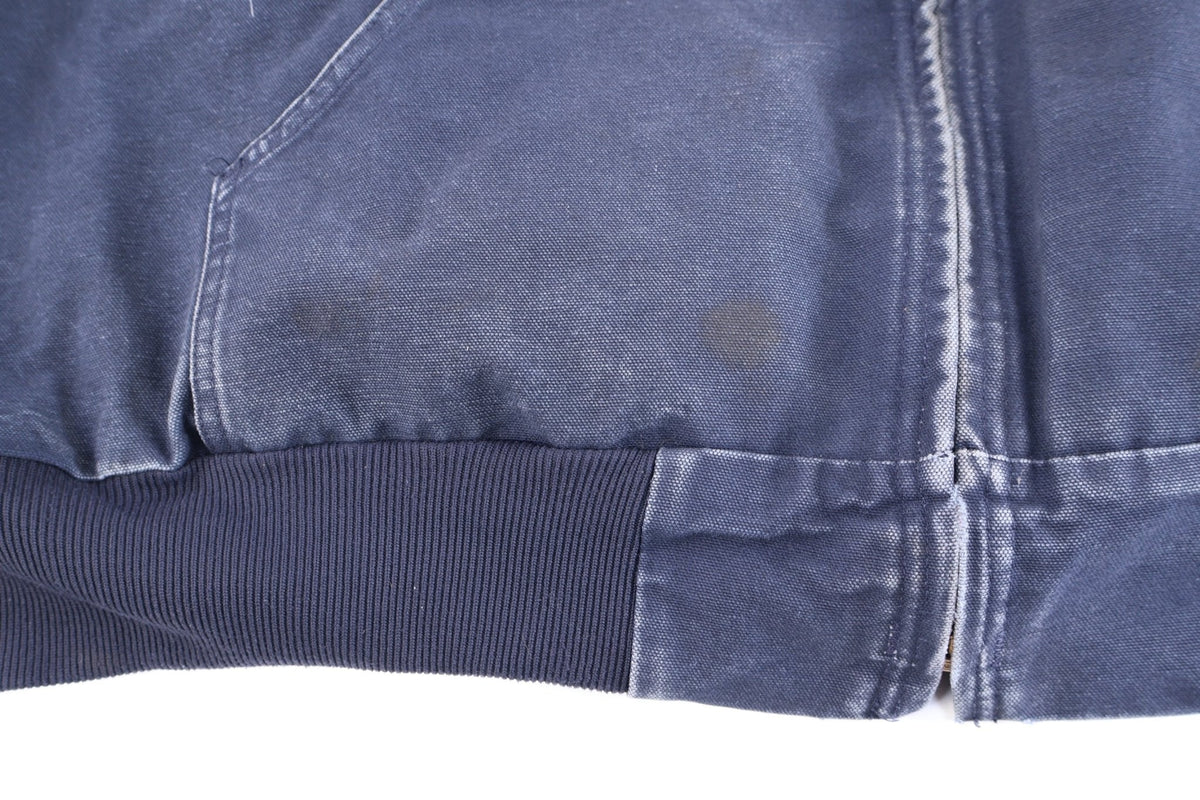 Carhartt Logo Patch Blue Full Zip Jacket product image 4
