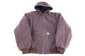 Carhartt Logo Patch Brown Full Zip Jacket product image 1