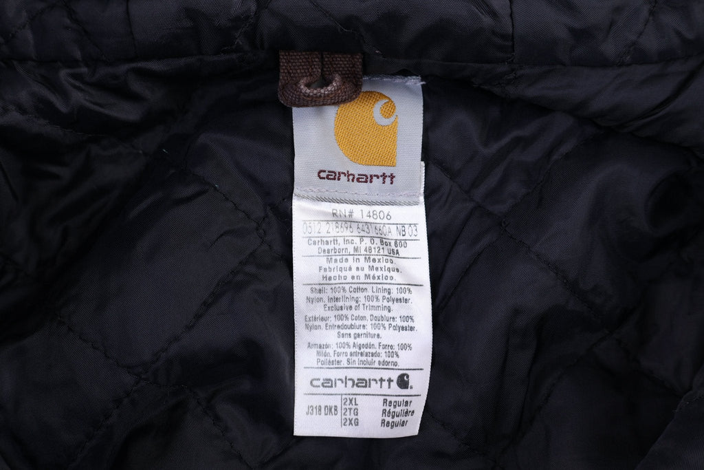 Carhartt Logo Patch Brown Full Zip Jacket product image 4