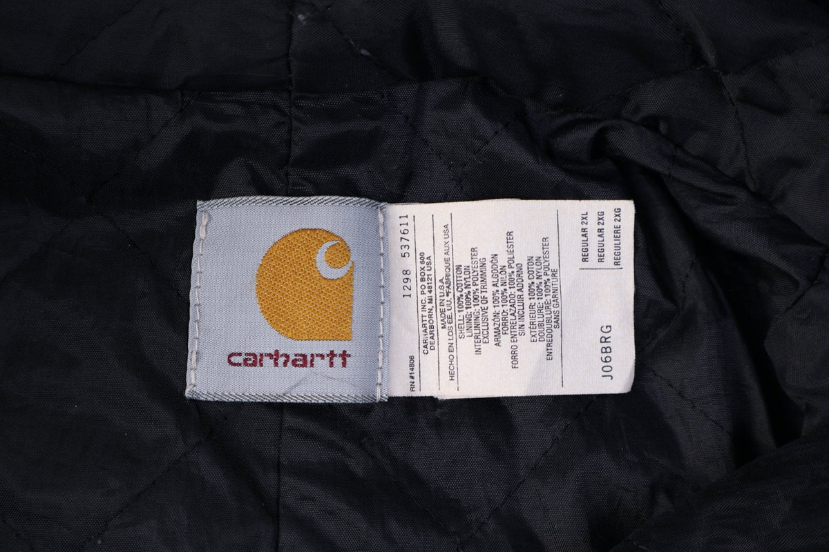 Carhartt Logo Patch Burgundy Full Zip Jacket product image 3