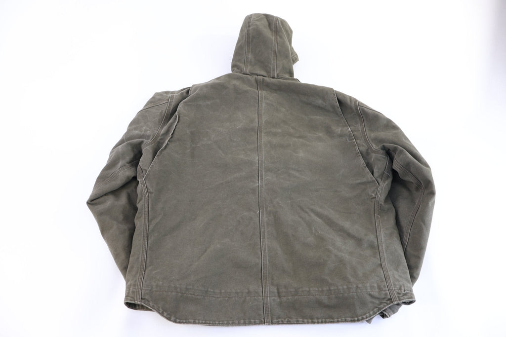 Carhartt Logo Patch Green Full Zip Jacket product image 2