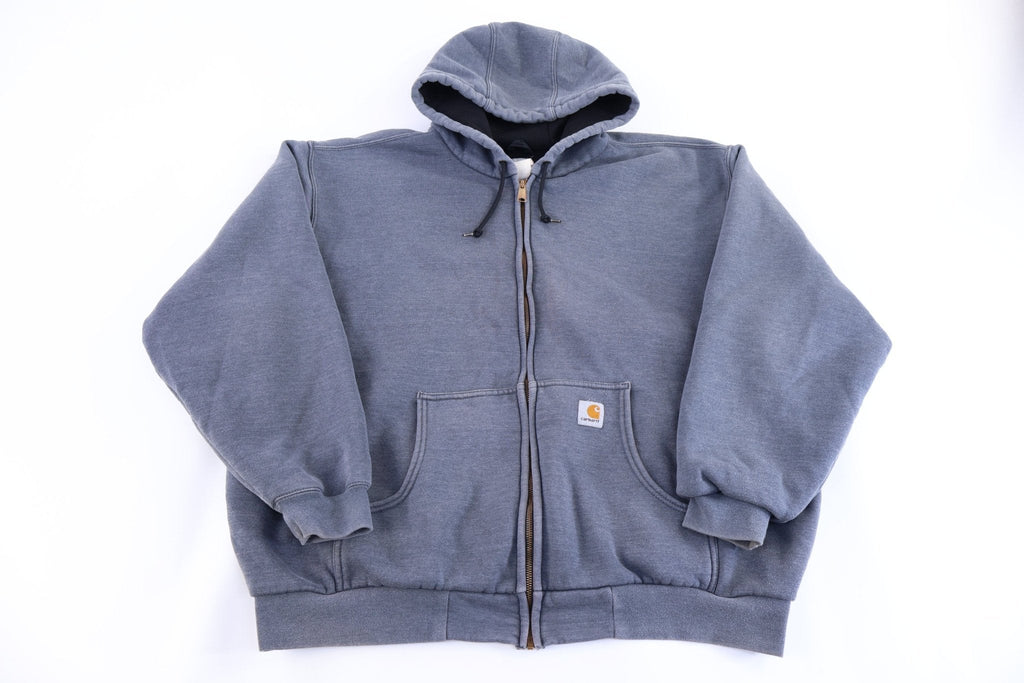 Carhartt Logo Patch Grey Full Zip Jacket product image 1