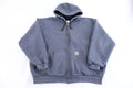 Carhartt Logo Patch Grey Full Zip Jacket product image 1