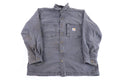 Carhartt Logo Patch Grey LS Button Down