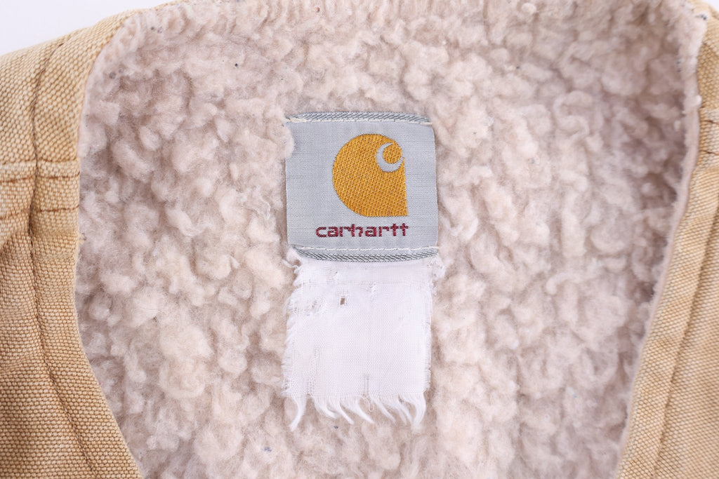 Carhartt Logo Patch Sherpa Lined Full Zip Vest
