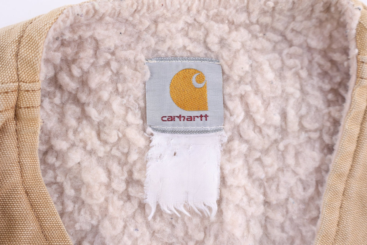 Carhartt Logo Patch Sherpa Lined Full Zip Vest