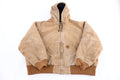 Carhartt Logo Patch Tan Full Zip Jacket product image 1