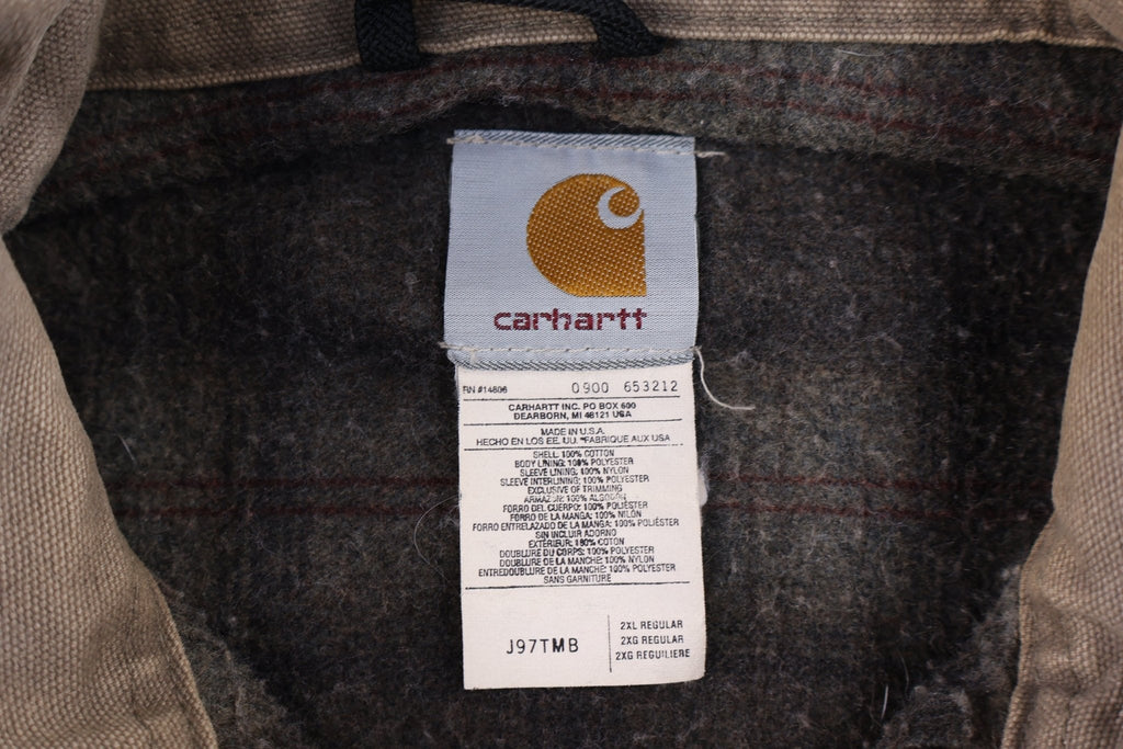 Carhartt Logo Patch Timber Brown Full Zip Detroit Jacket product image 3