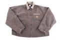 Carhartt Logo Patch Timber Brown Full Zip Detroit Jacket product image 1