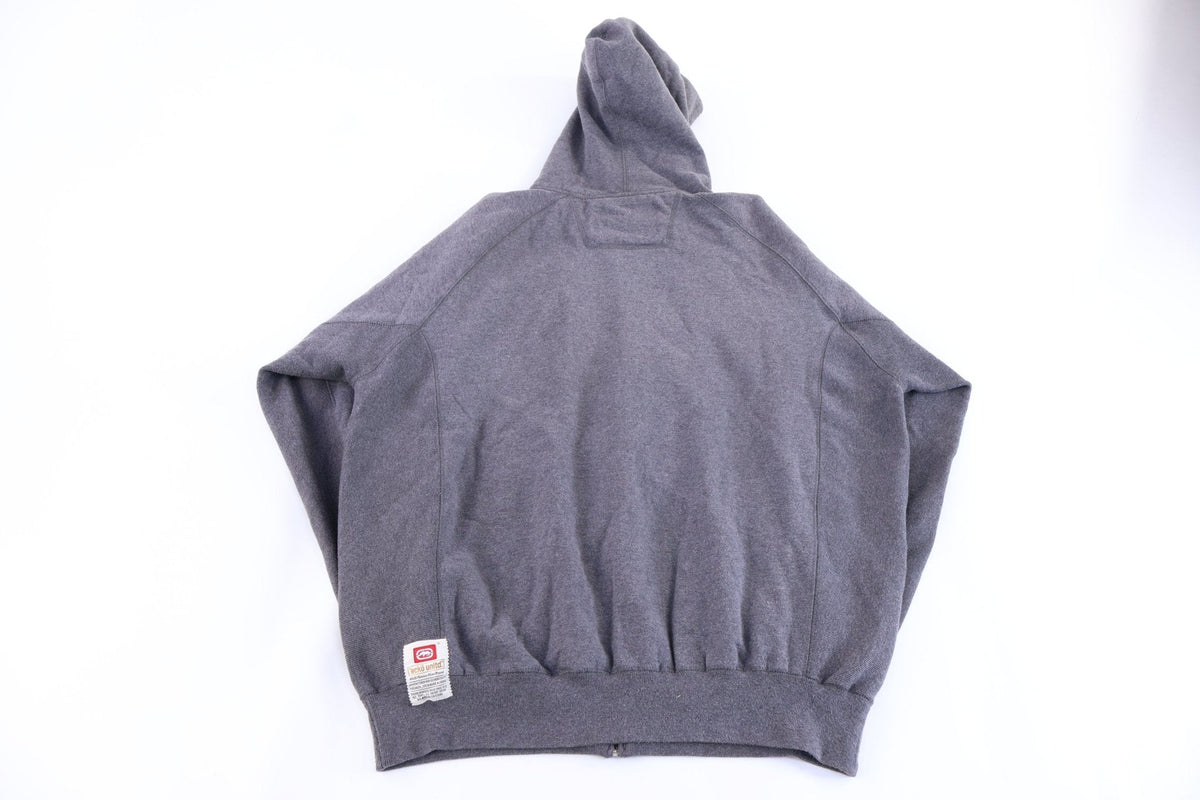 Ecko Unlimited Embroidered Grey Full Zip Jacket product image 2