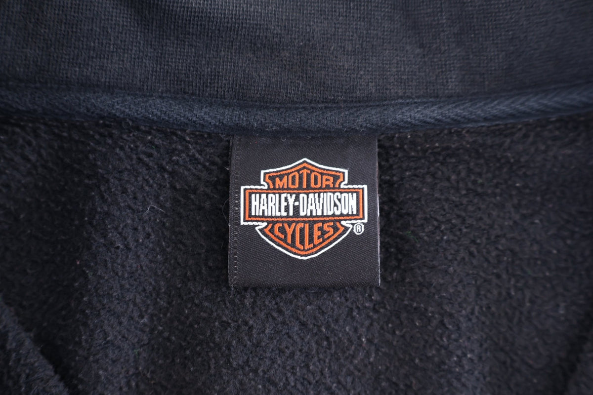 Harley Davidson Motorcycles Black Full Zip Jacket product image 3