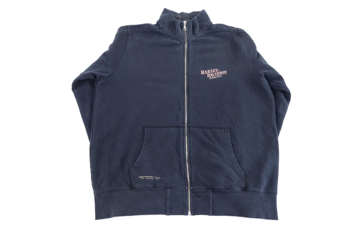 Harley Davidson Motorcycles Black Full Zip Jacket product image 2
