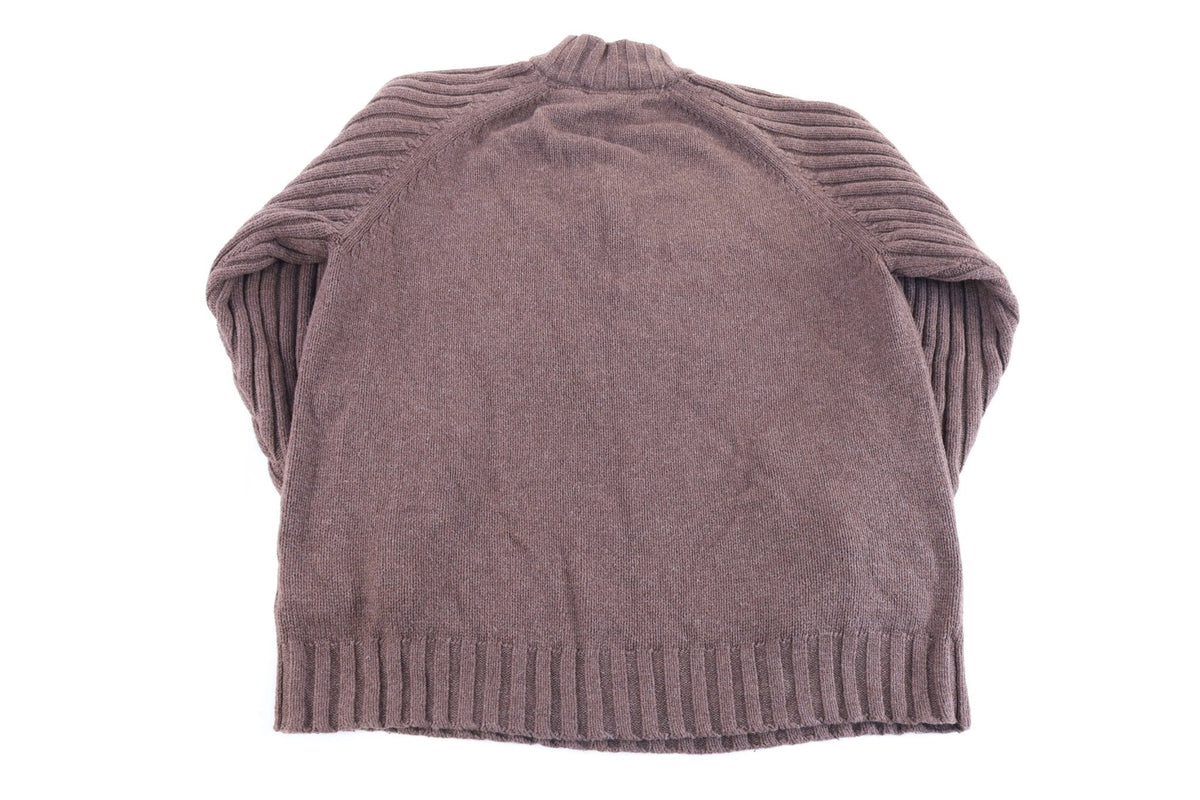 Harley Davidson Motorcycles Brown Quarter Zip Pullover