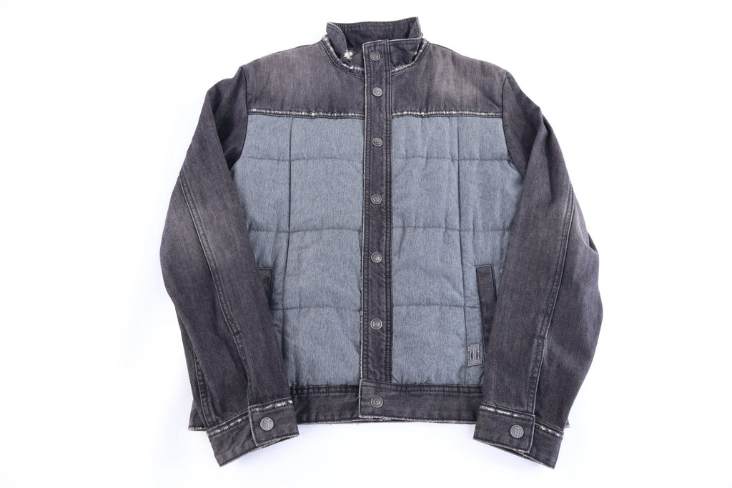 Harley Davidson Motorcycles Grey & Black Button Jacket product image 1