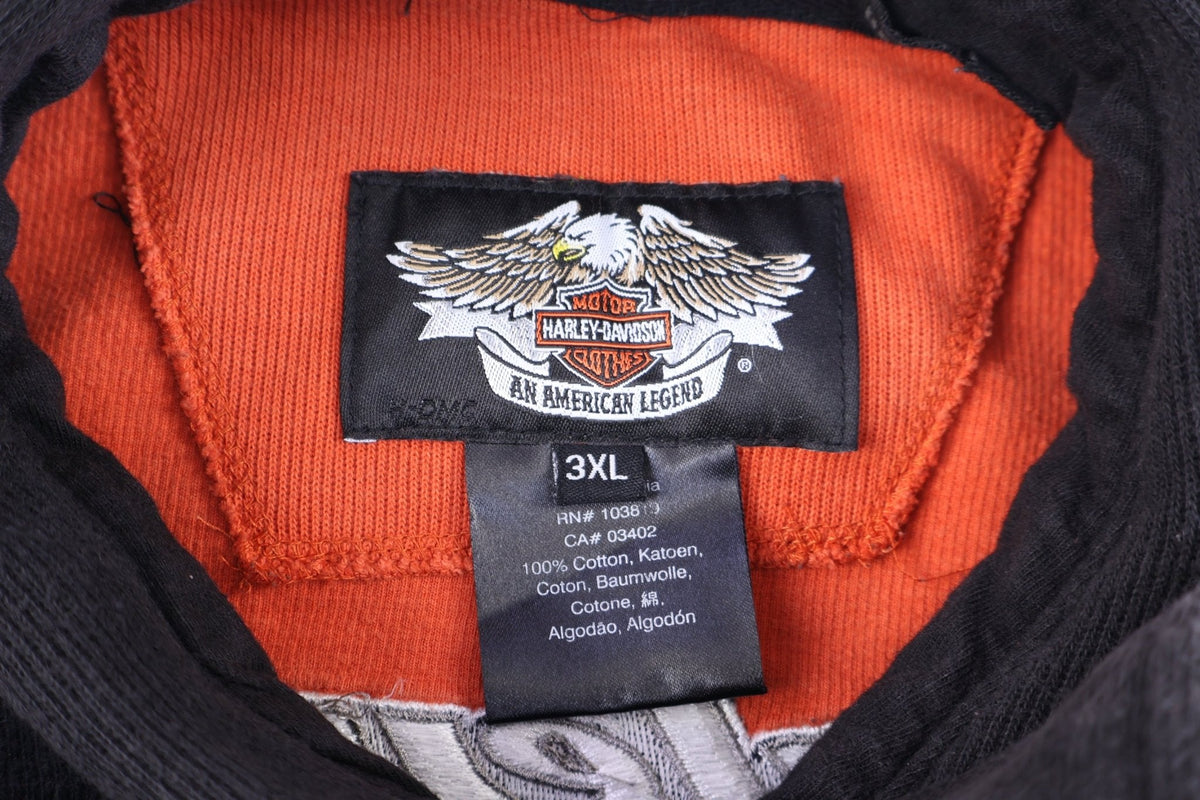 Harley Davidson Motorcycles Multicolor LS Button Up