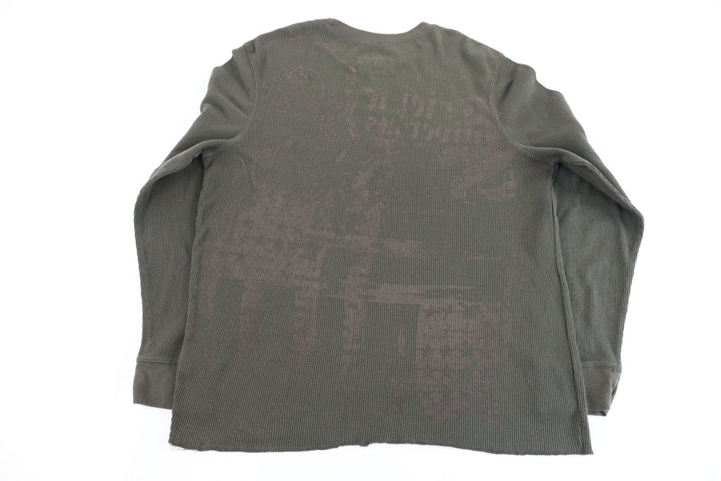 Helix Grunge Graphic Green Thermal LS T-shirt product image 2