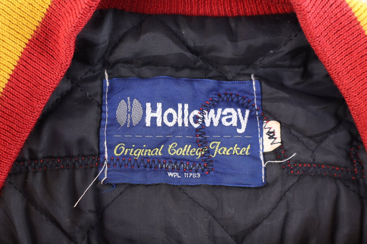Holloway Red And Yellow Varsity Jacket product image 4